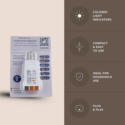 Grounding Source™️ Grounding Outlet Tester