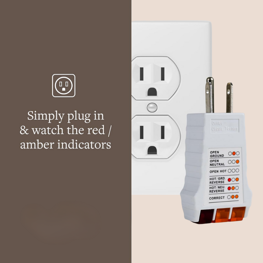 Grounding Source™️ Grounding Outlet Tester
