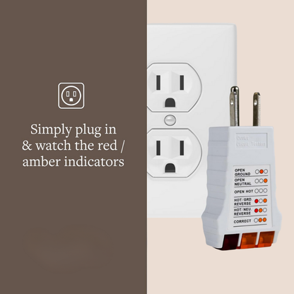 Grounding Source™️ Grounding Outlet Tester